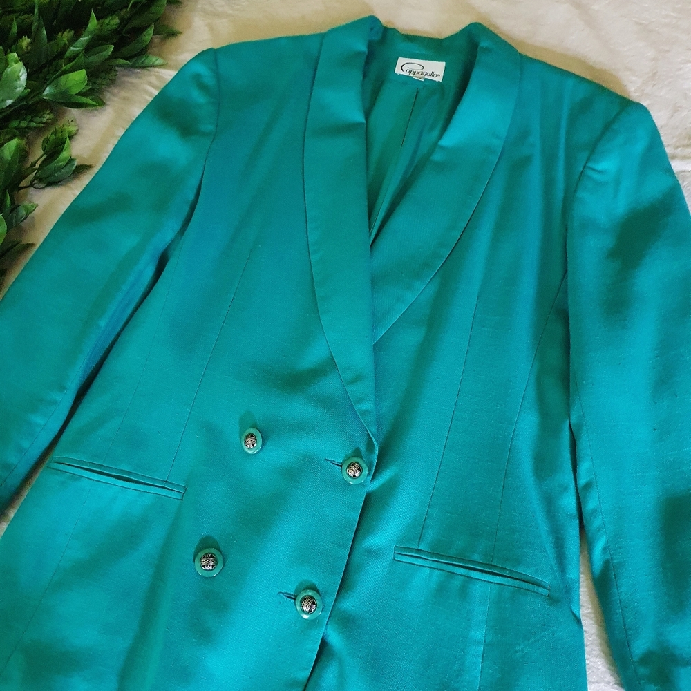 Pappagallo | Vintage Double Breasted Blazer Sz L
